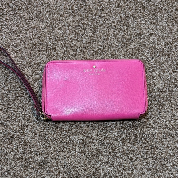 Kate Spade New York Pink Leather Wallet - Picture 1 of 6